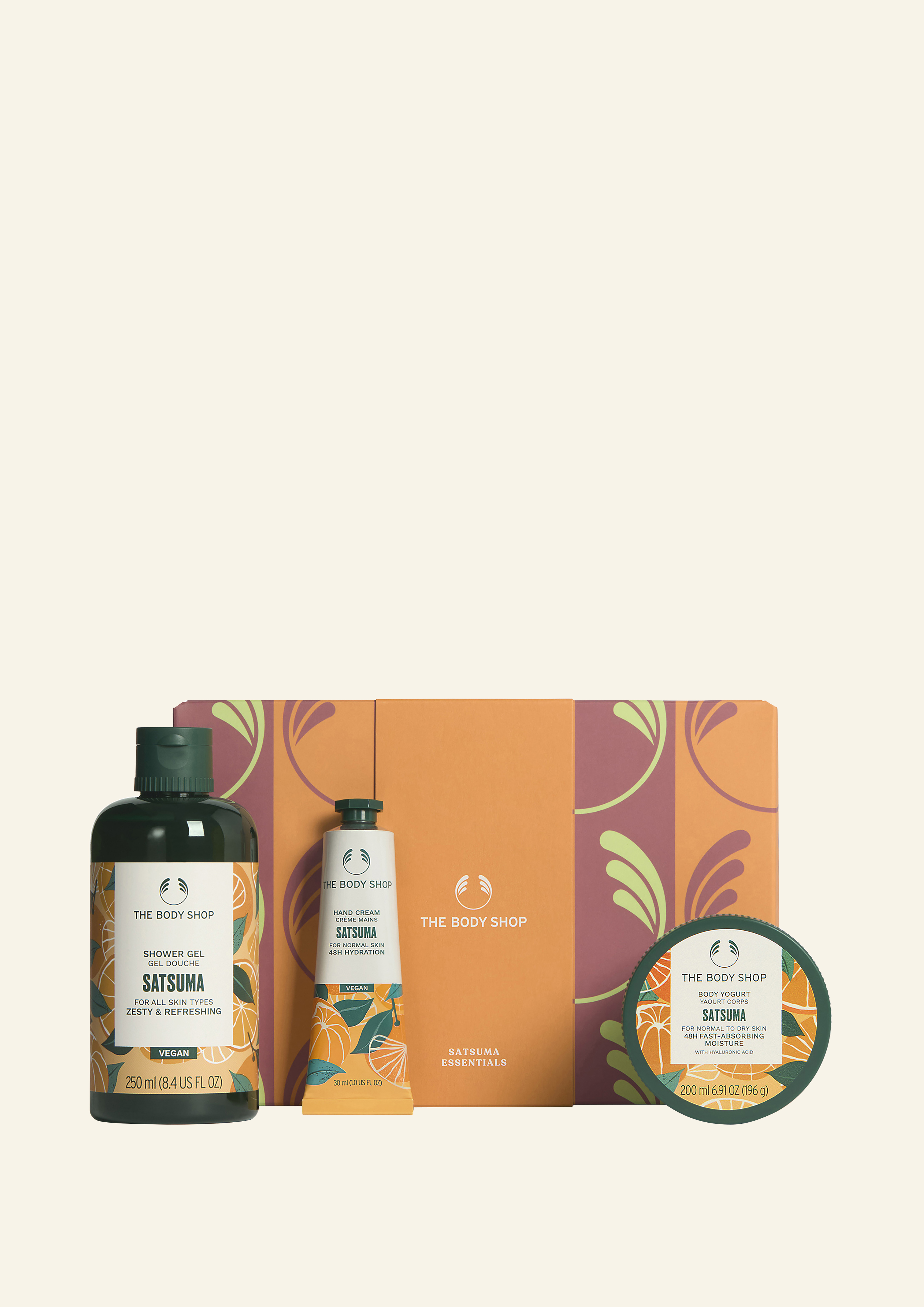 სასაჩუქრე ნაკრები AYR26 G3 საცუმა შხ.გელი 250მლ, იოგურტი 200მლ, ხელის კრემი 30მლ